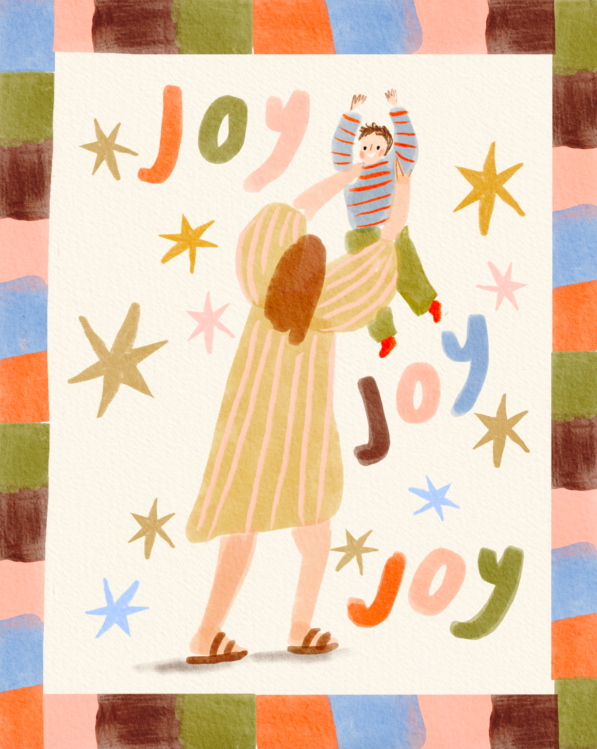 JOY JOY JOY Print