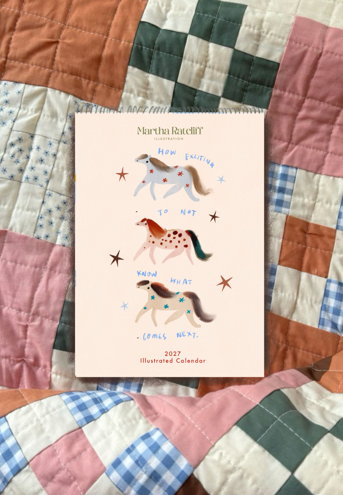 2027 Illustrated Calendar
