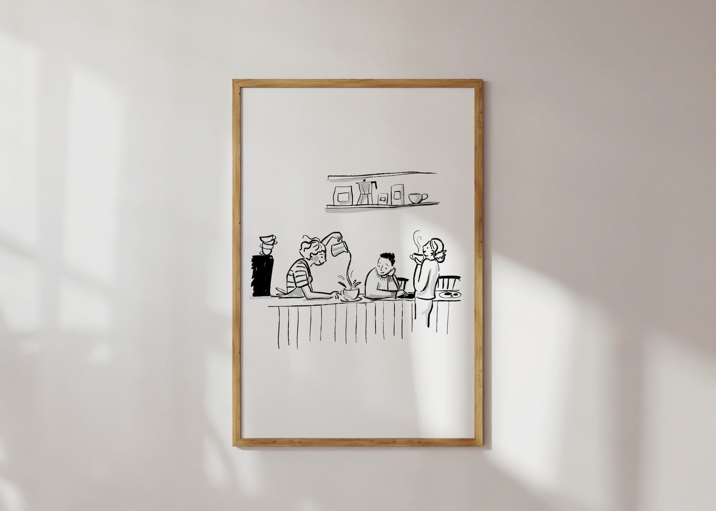 Coffee Shop Print