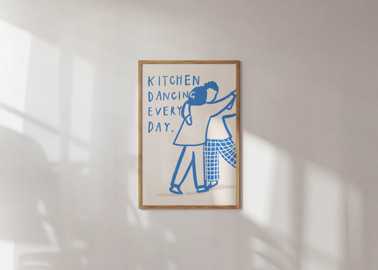 Kitchen Dancing Print
