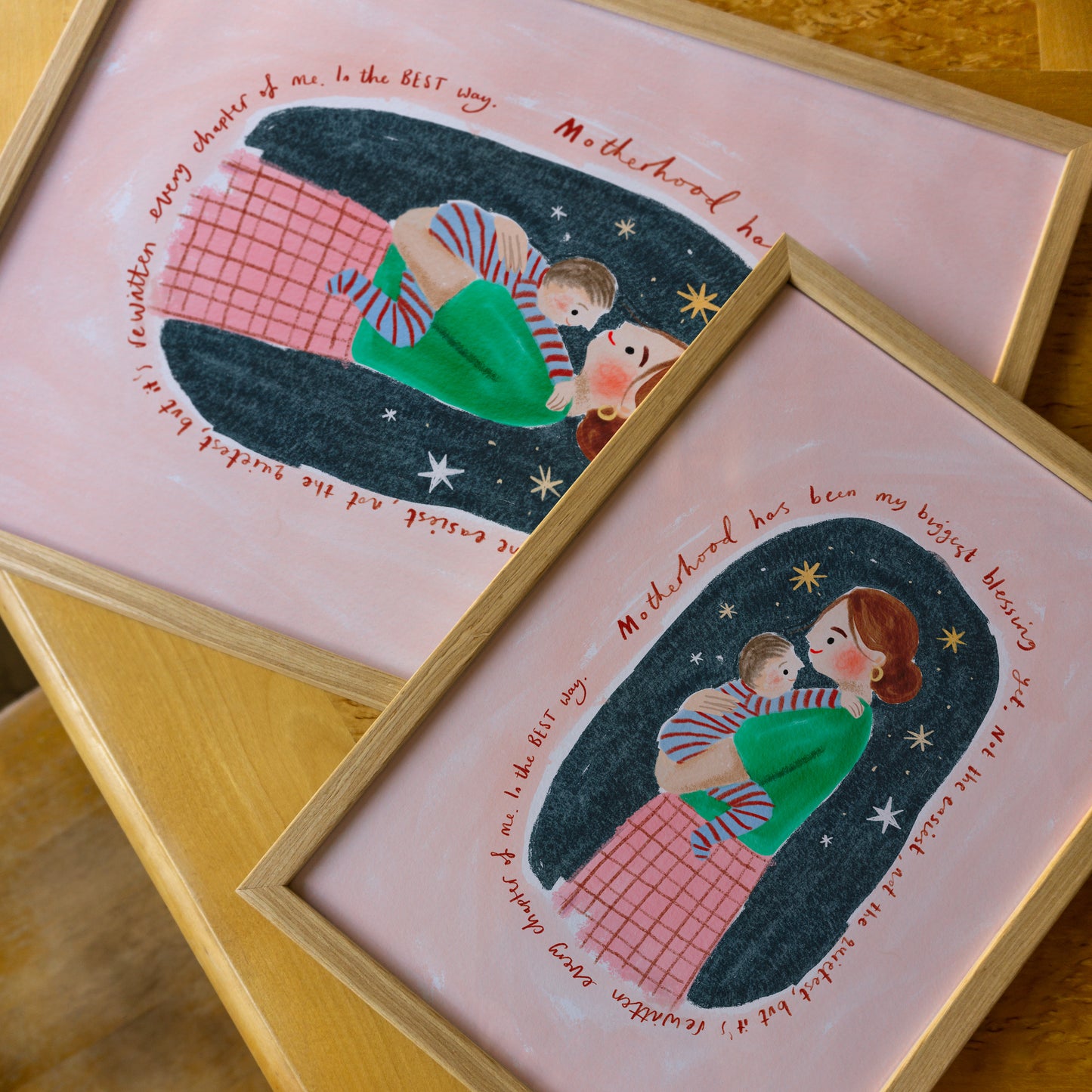 Motherhood Blessing Print