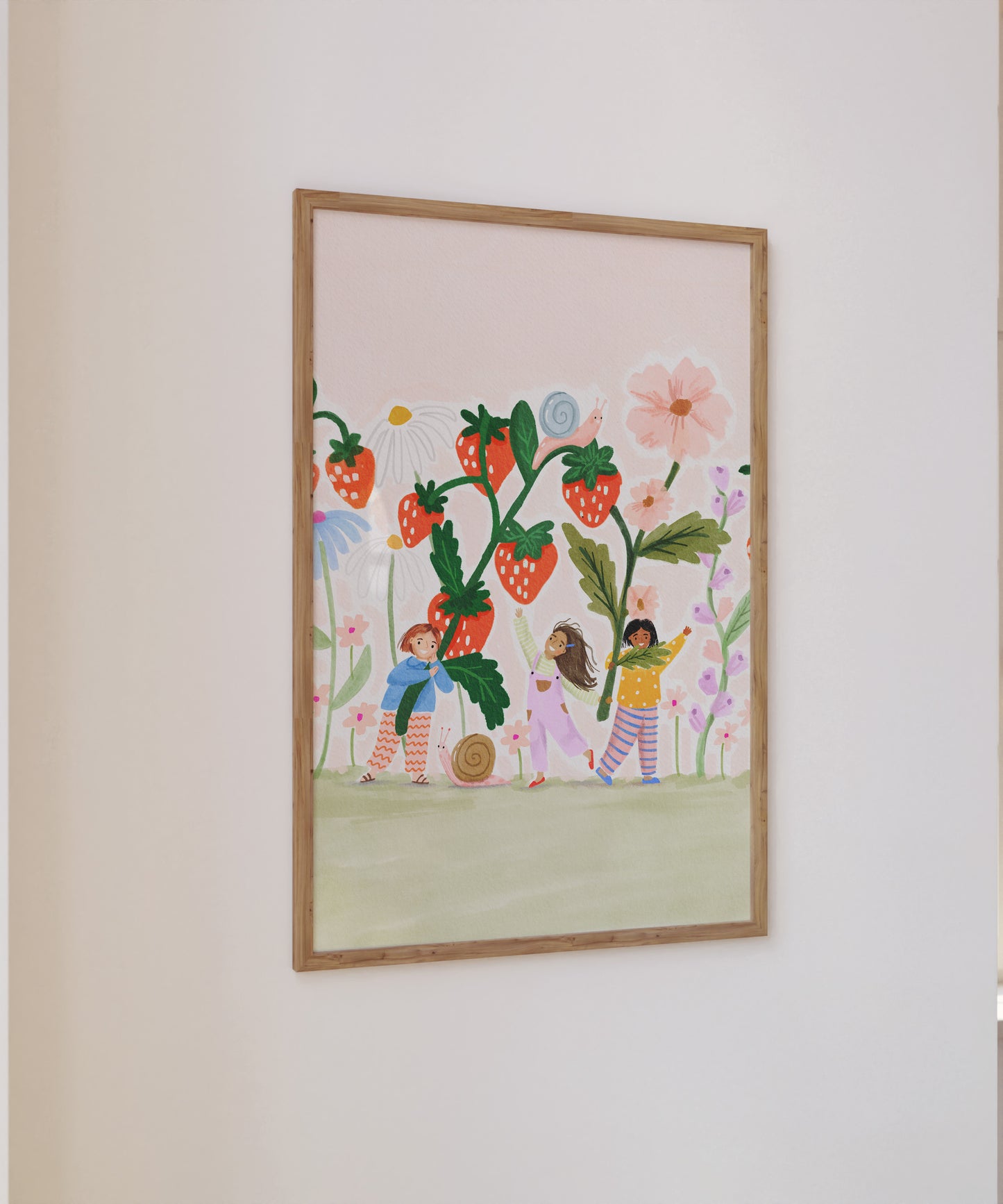Strawberry Kids Print