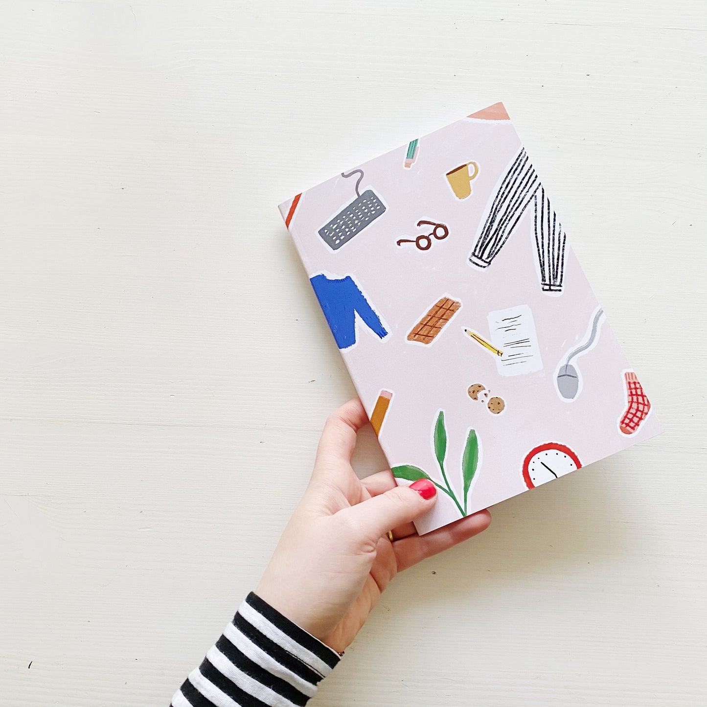 Work From Home Design A5 Notebook