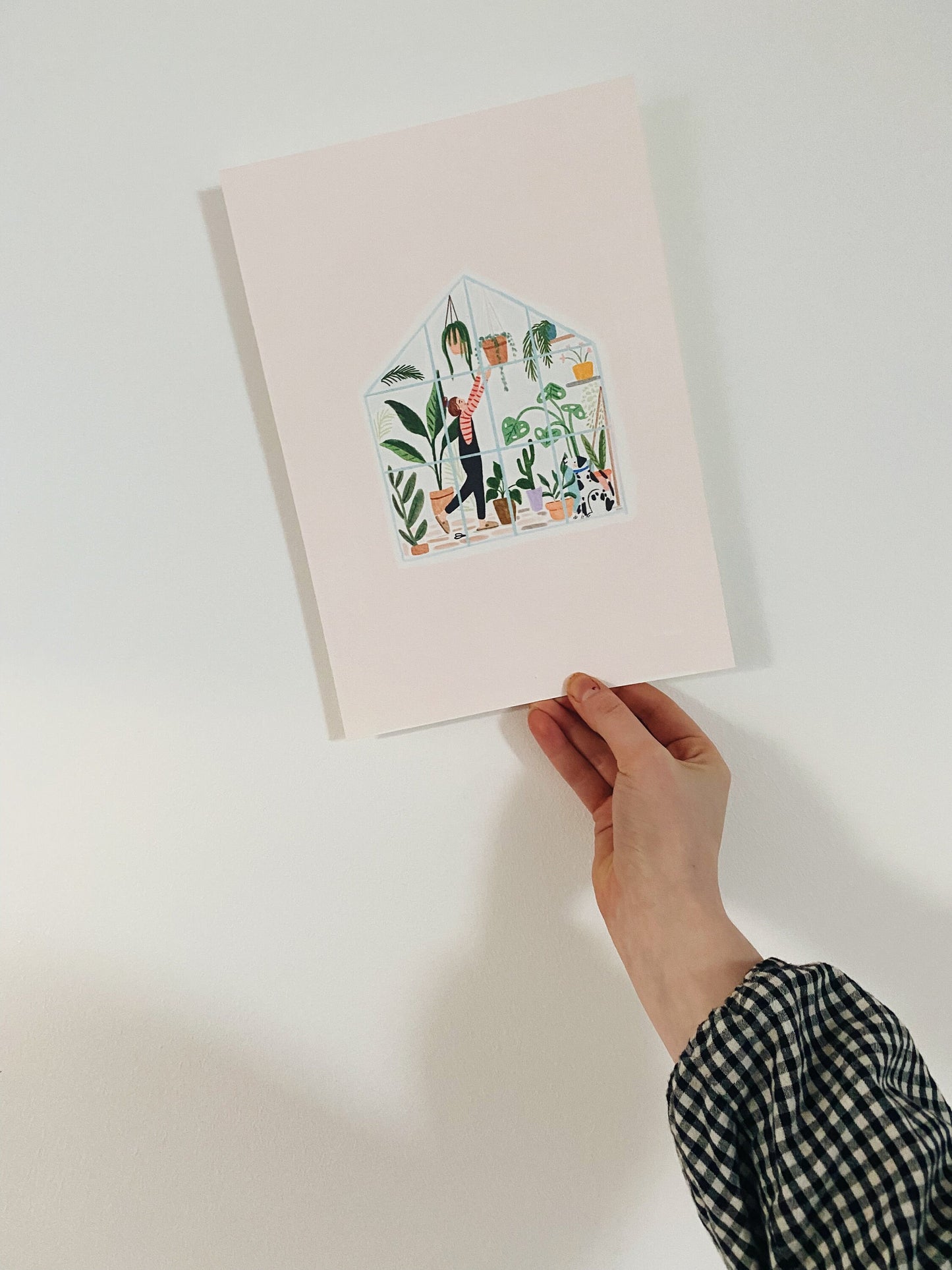 Greenhouse Girl Print