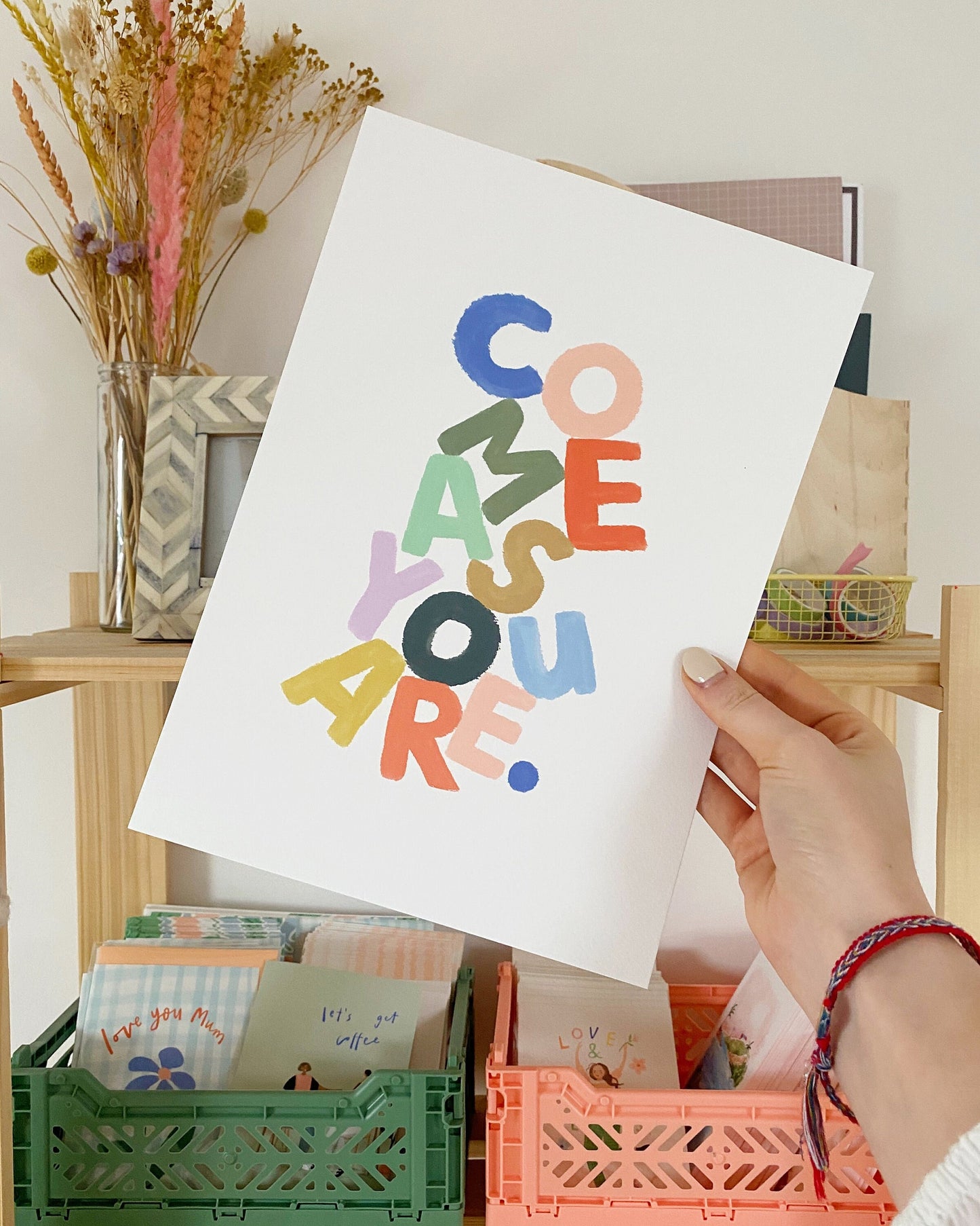 Come as you are Print.