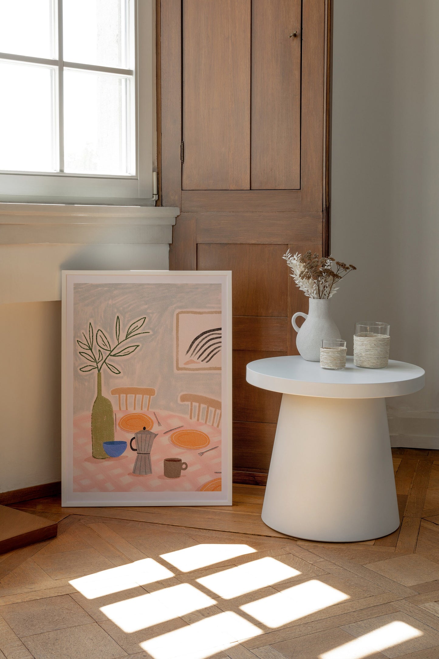 Breakfast at Ours Print