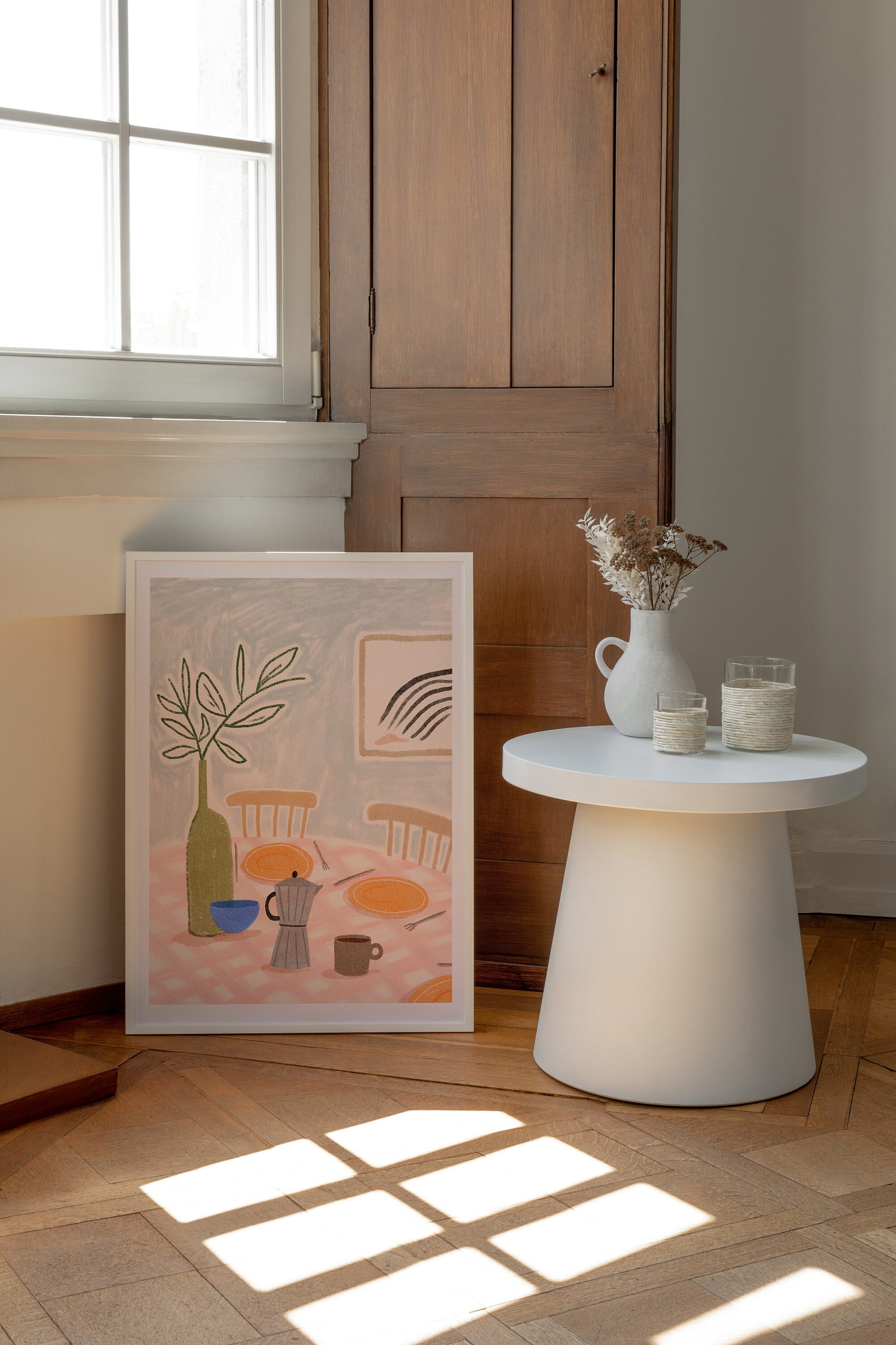 Breakfast at Ours Print