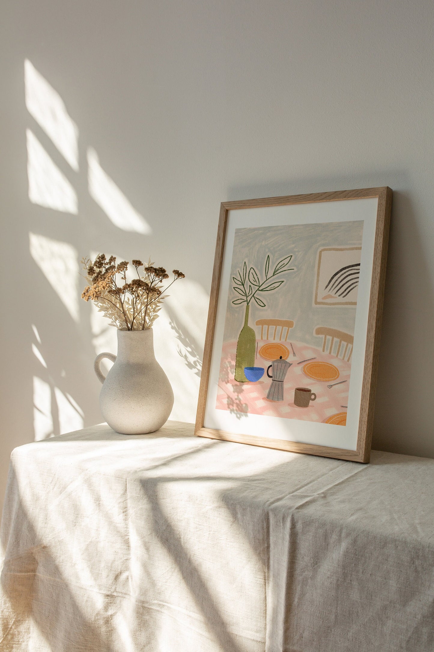 Breakfast at Ours Print