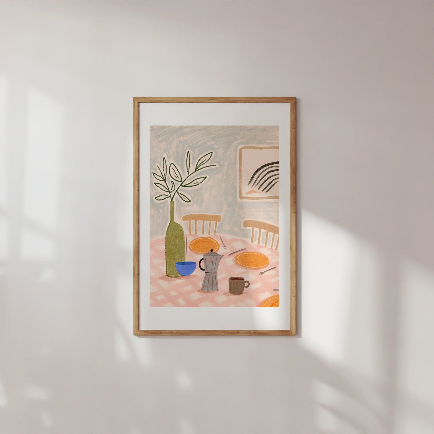 Breakfast at Ours Print