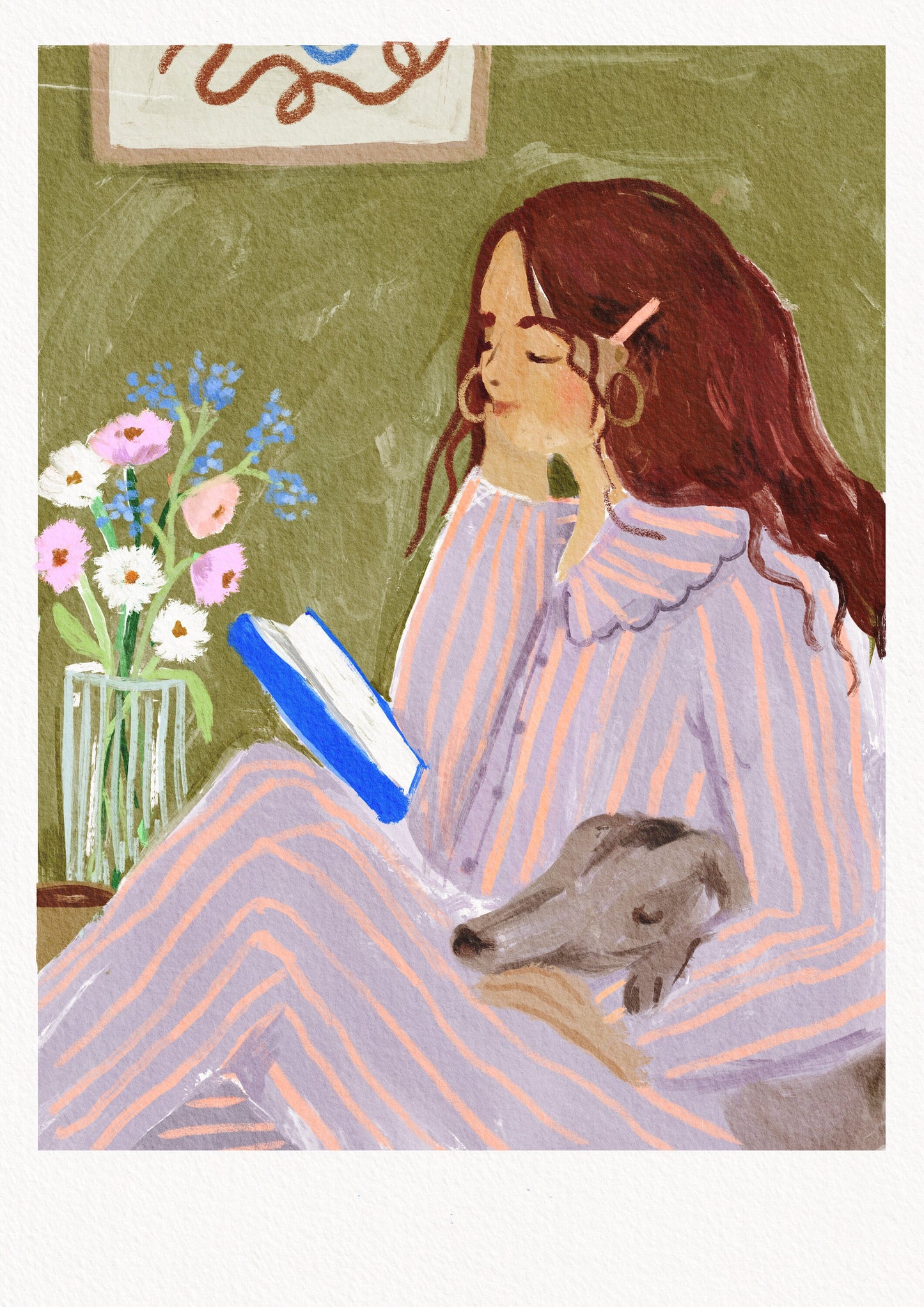 Girl and Dog