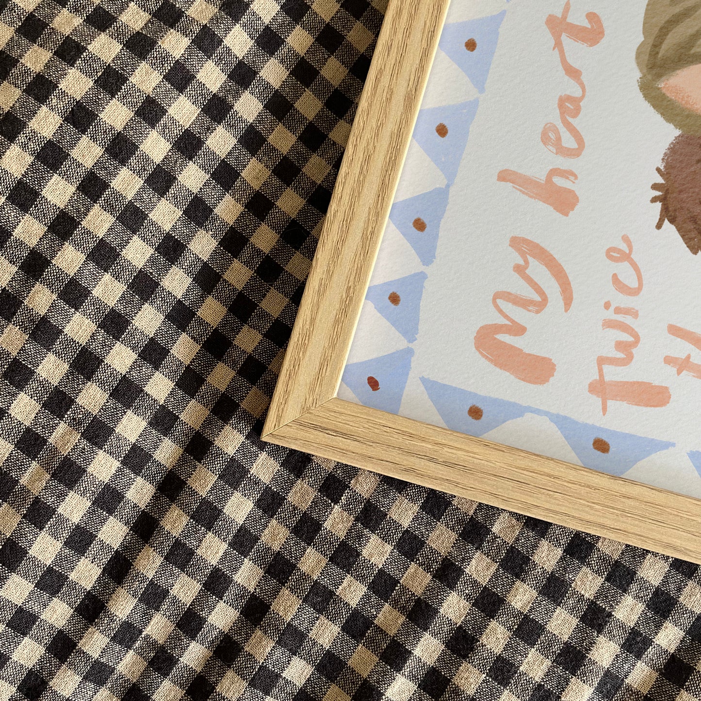My Heart is now twice the size Print
