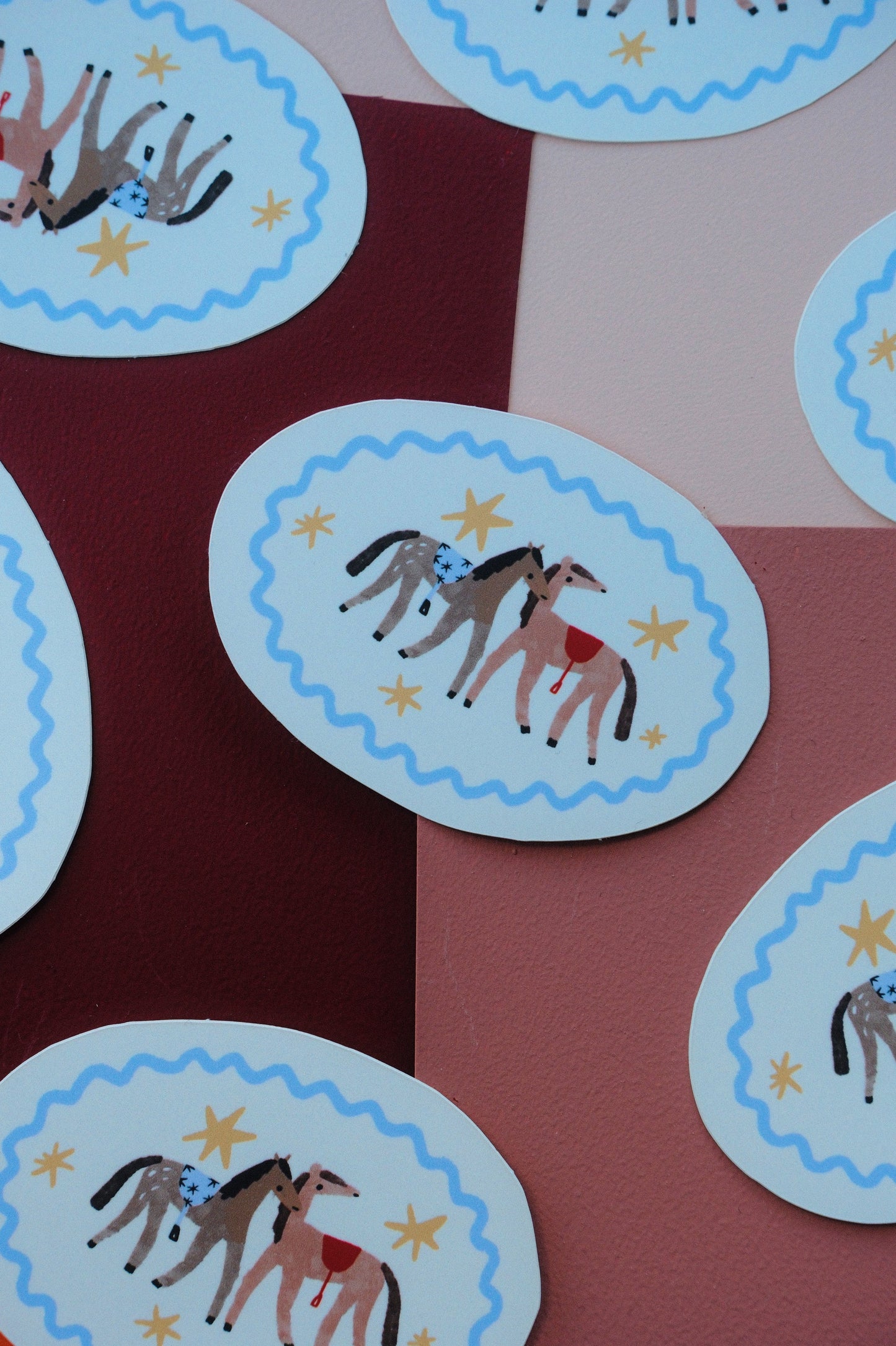 Horse Vinyl Sticker