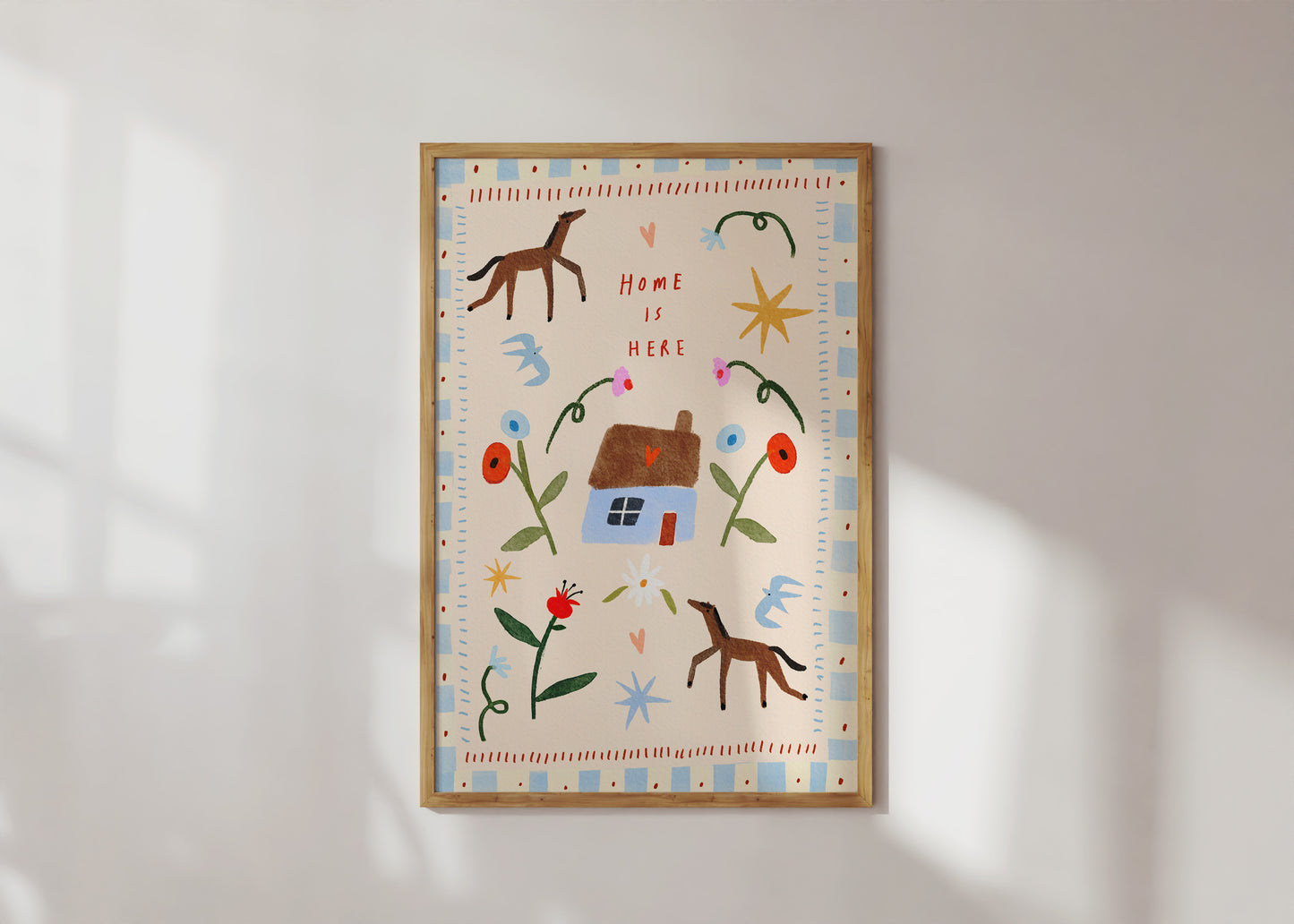 Home is Here Print