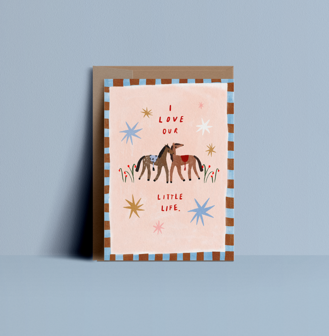 I love our little life A6 Card | Cute Greetings Thoughtful contemporary