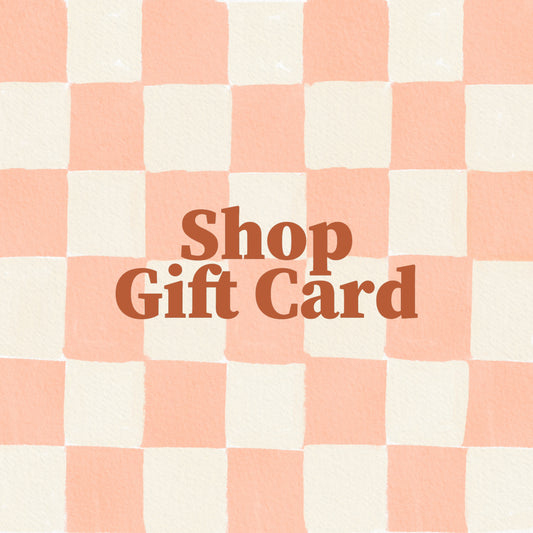 Shop gift card