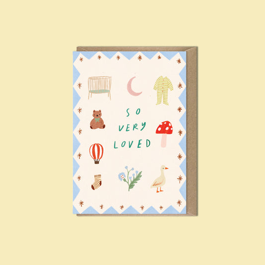 So very loved baby Card
