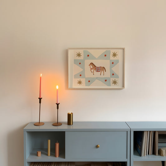 Horse Border print