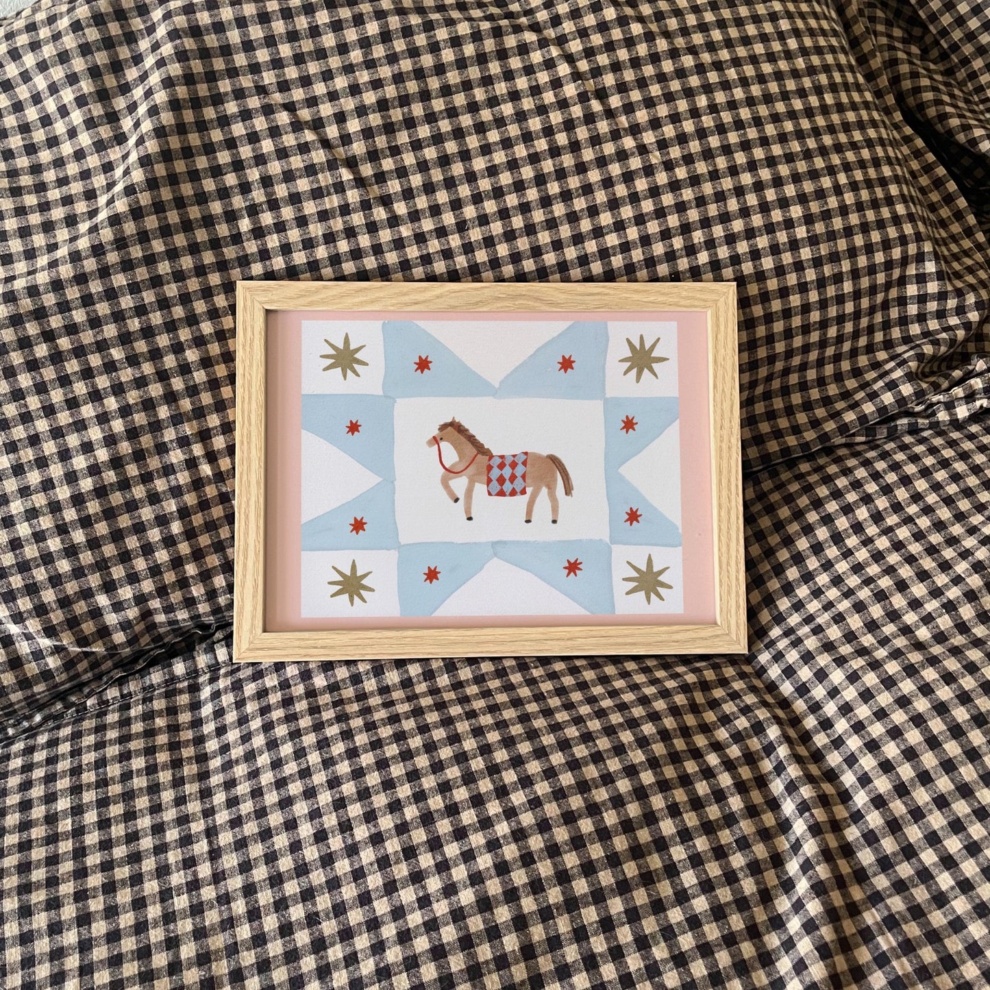 Horse Border print
