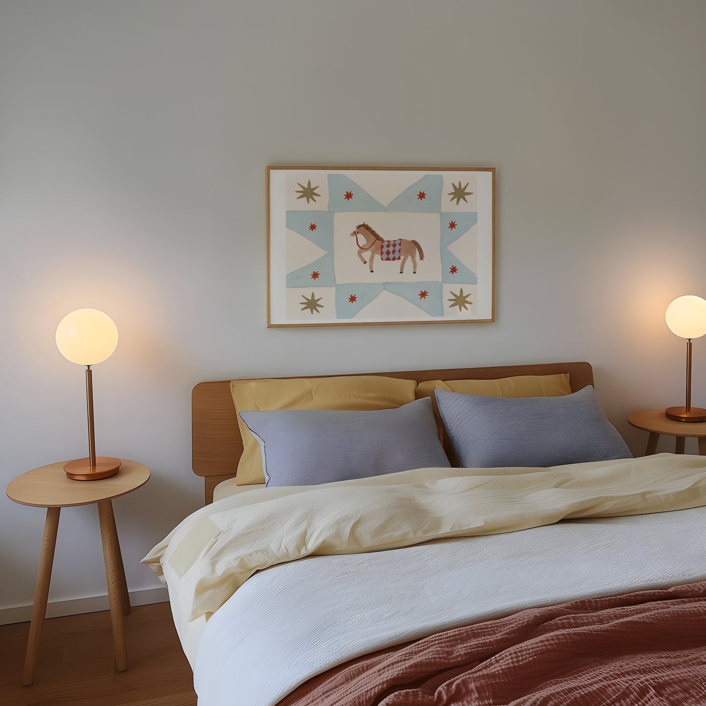 Horse Border print
