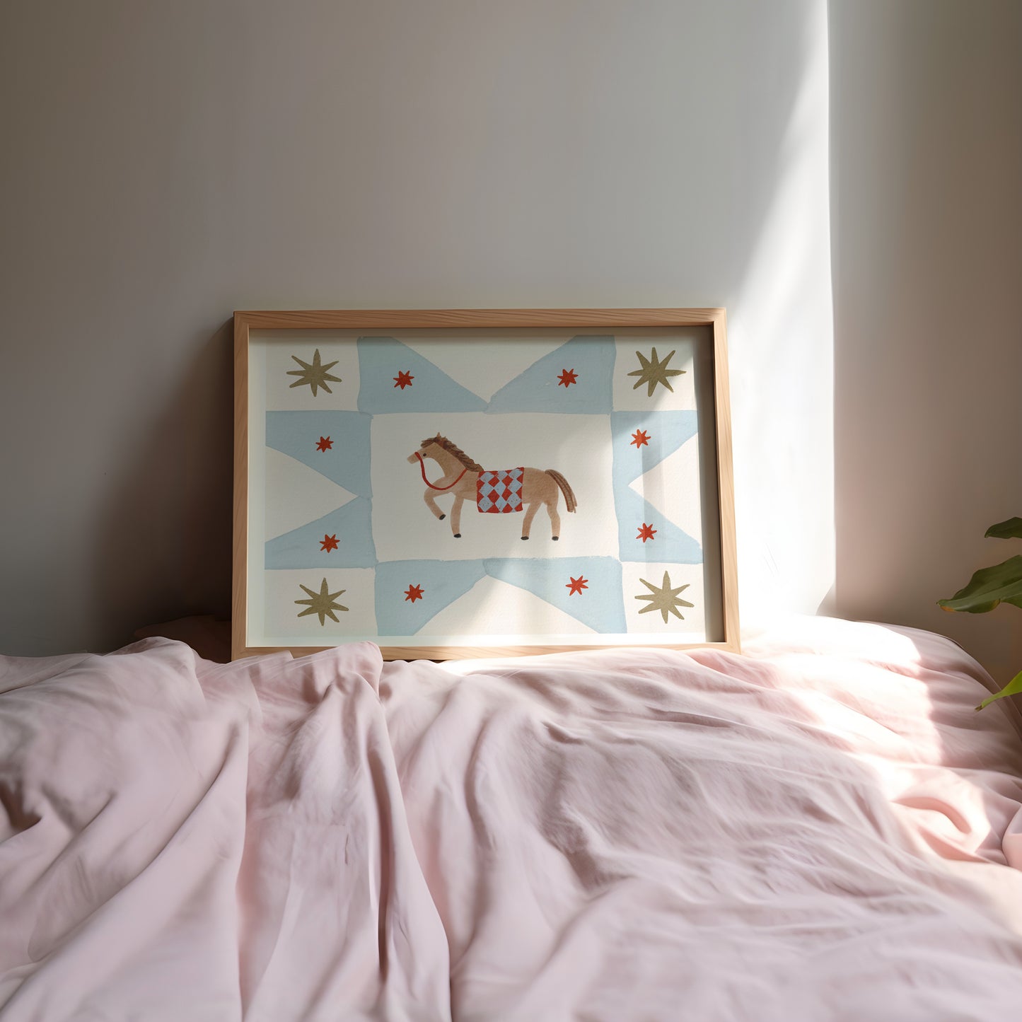 Horse Border print