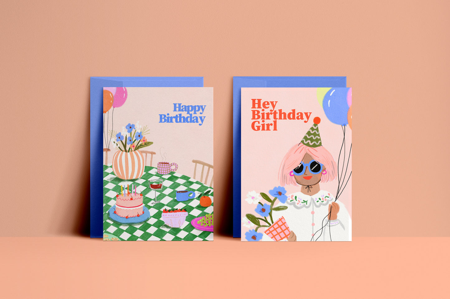 Birthday Card - 4 Pack