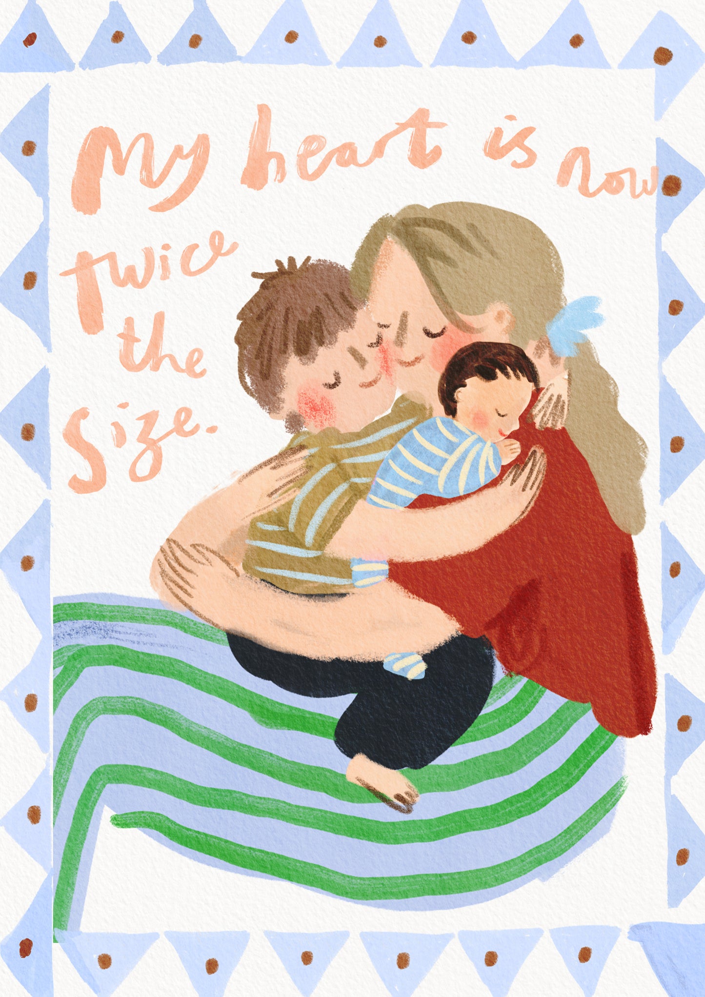 My Heart is now twice the size Print