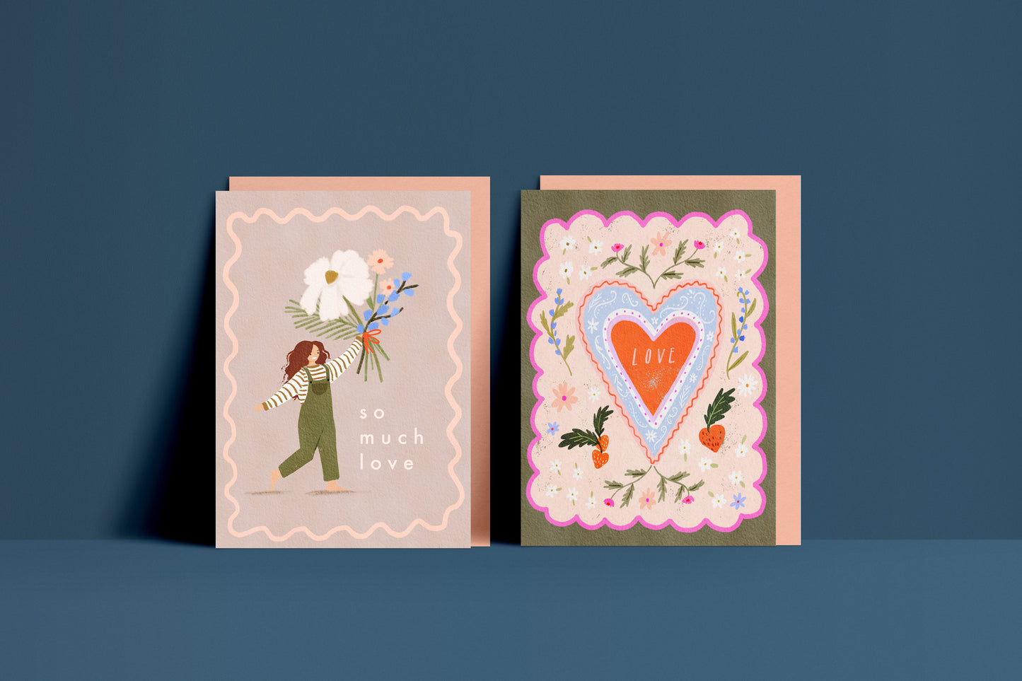 Valentines Card Pack of 2