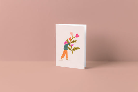 Heart Plant Card