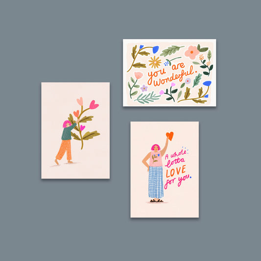 Valentines Pack of 3